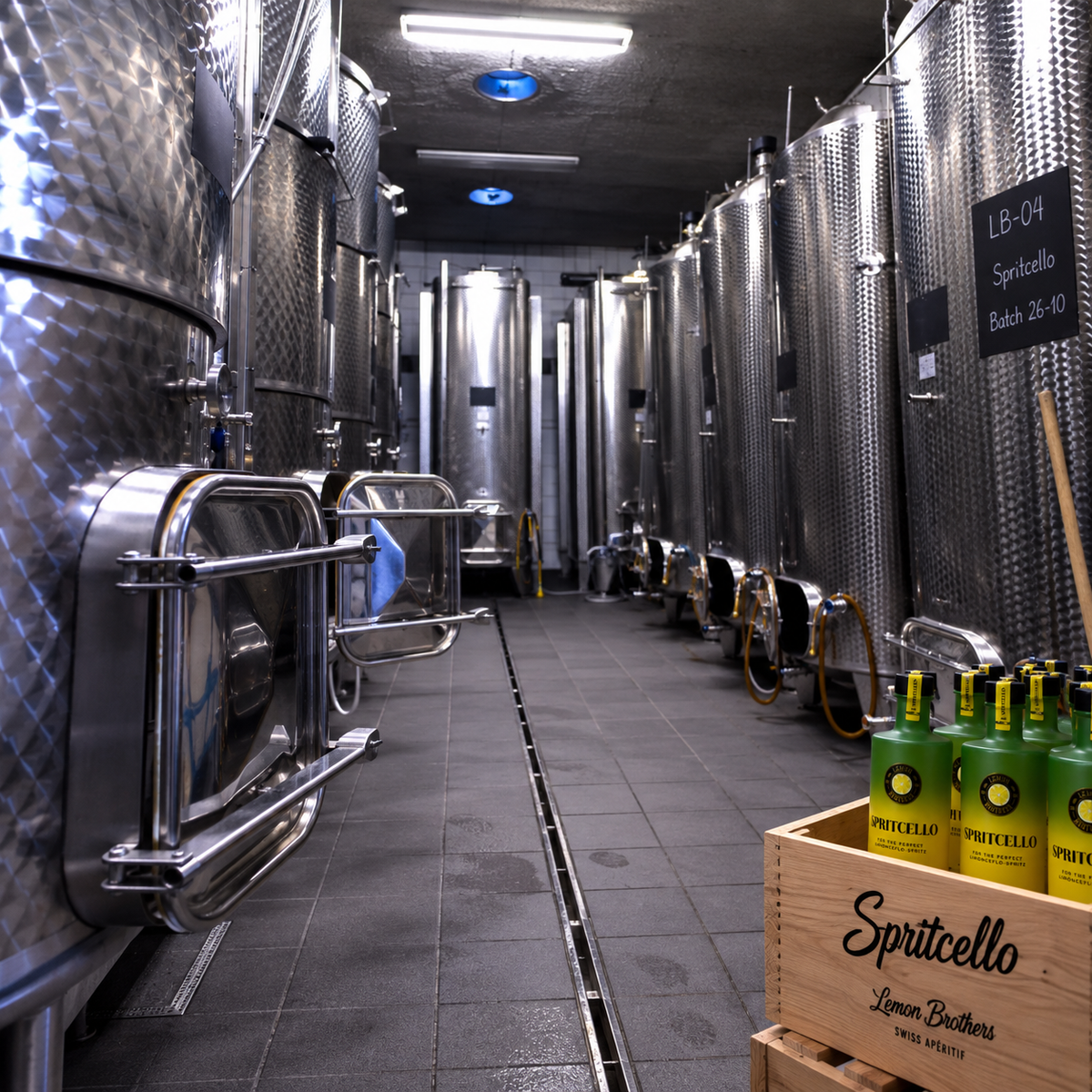 Fabrication du Spritcello